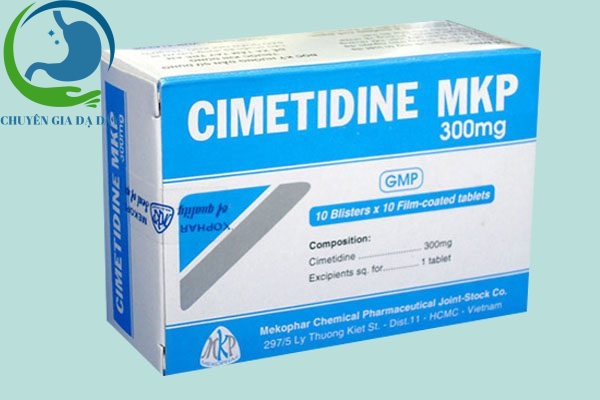 Hộp thuốc Cimetidine MKP