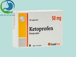 Hộp thuốc Ketoprofen