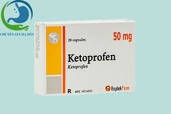 Hộp thuốc Ketoprofen