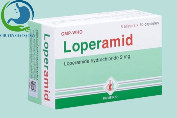 Hộp thuốc Loperamid