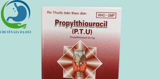 Hộp thuốc Propylthiouracil