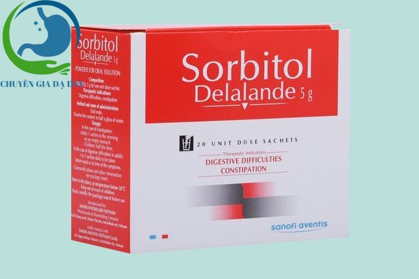 Hộp thuốc Sorbitol Delalande