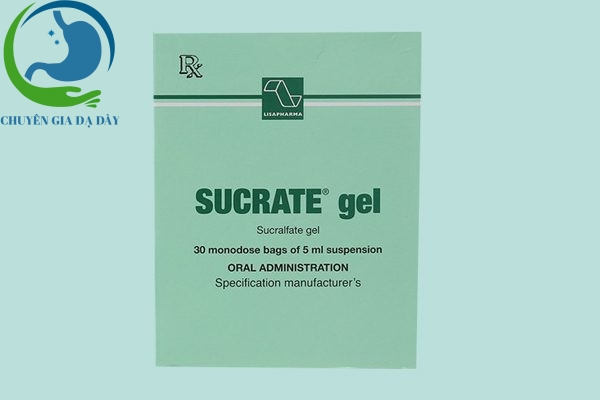 Hộp thuốc Sucrate Gel