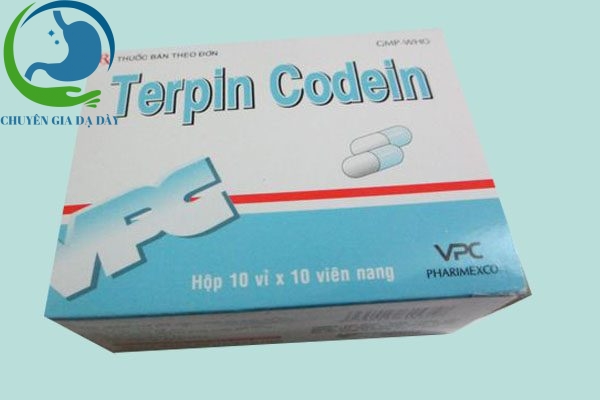 Hộp thuốc Terpin Codein VPC