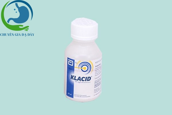 Lọ thuốc Klacid