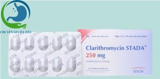 Clarithromycin Stada 250mg