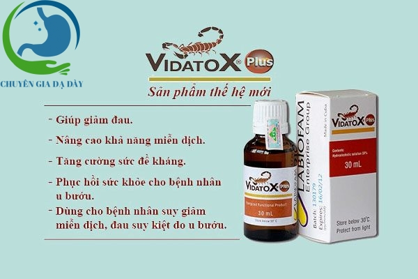 Công dụng Vidatox Plus