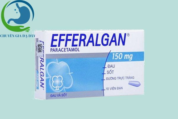 Hộp thuốc Efferalgan 150mg
