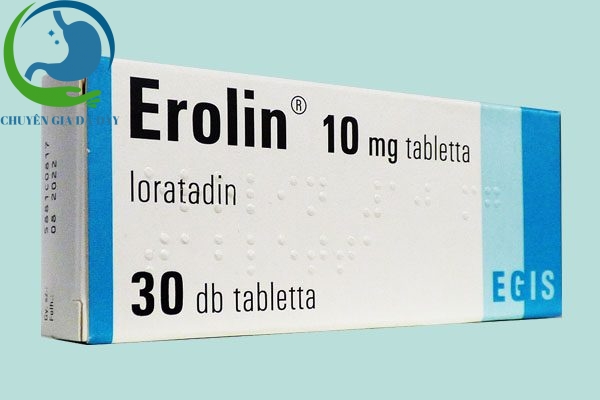 Hộp thuốc Erolin 10mg