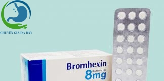 Thuốc Bromhexin 8mg