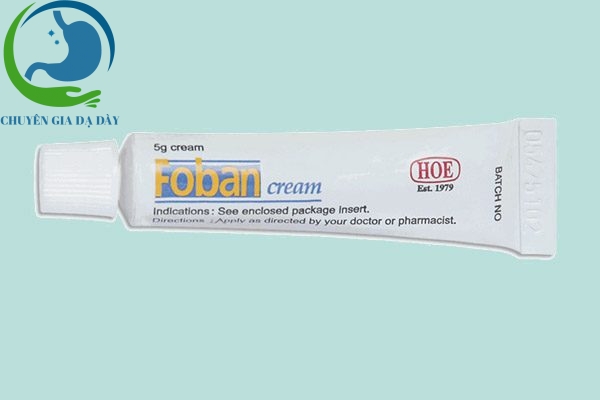 Tuýp Foban cream