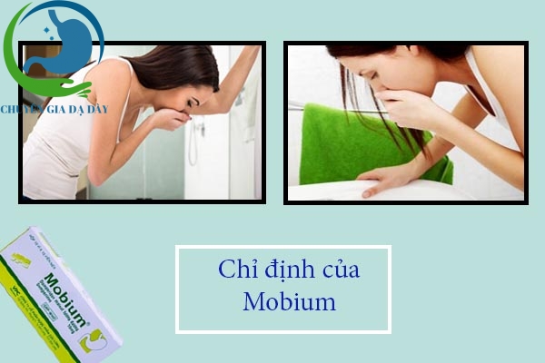 Chỉ định của thuốc Mobium