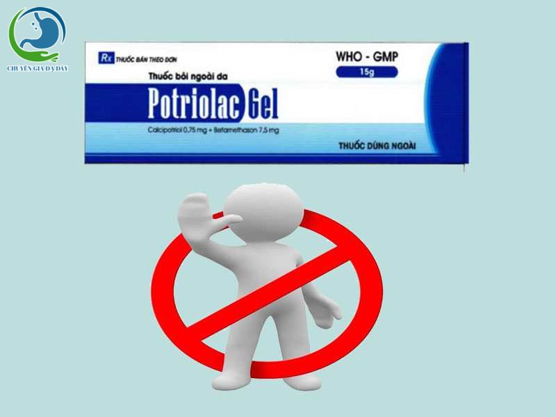 Chống chỉ định của thuốc Potriolac
