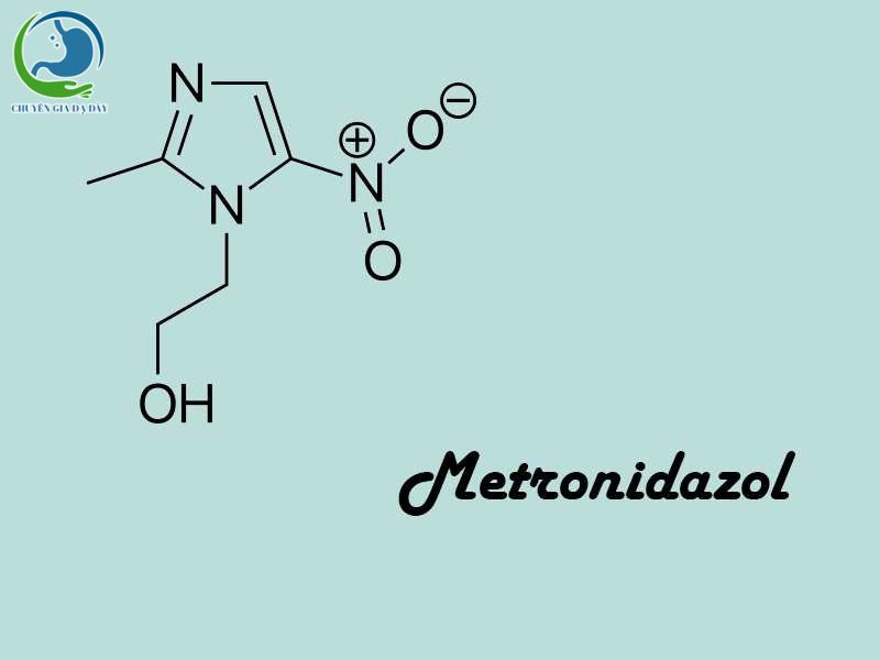 Công thức hóa học của Metronidazol