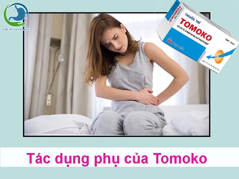 Tác dụng phụ của thuốc trĩ Tomoko