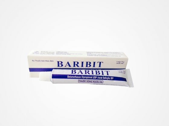 Thuốc mỡ bôi da Baribit 15g: Công dụng, SĐK, mua ở đâu?