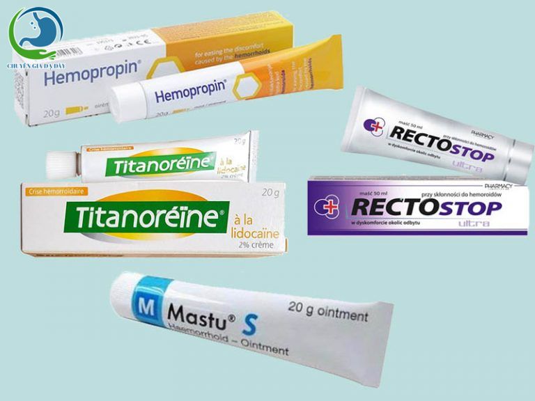 Các thuốc bôi trị trĩ