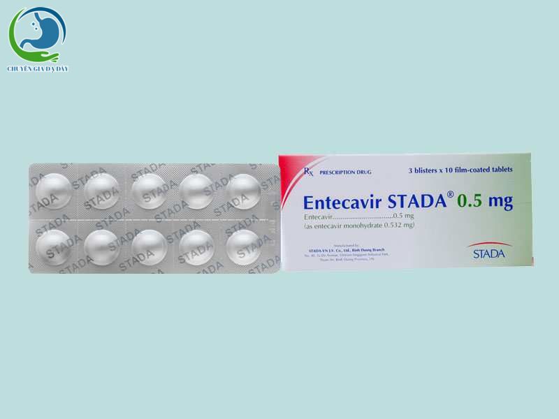 Cách sử dụng thuốc Entecavir Stada
