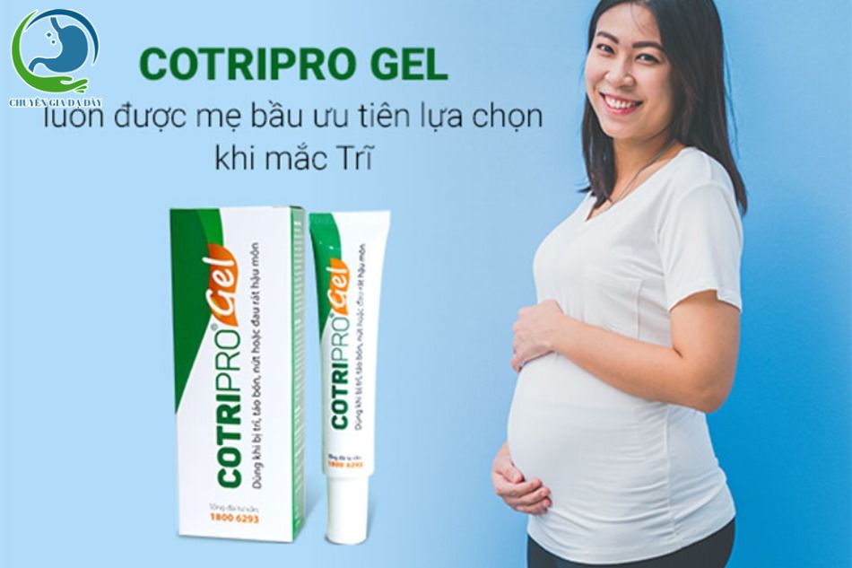 Cotripro Gel sử dụng an toàn với phụ nữ có thai