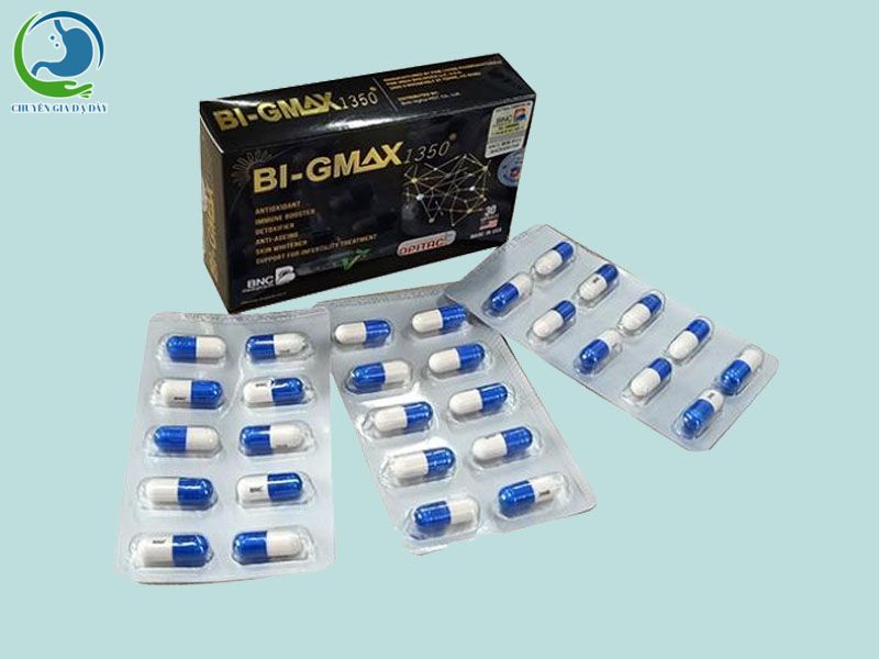 Hộp và vỉ thuốc Bi - Gmax 1350