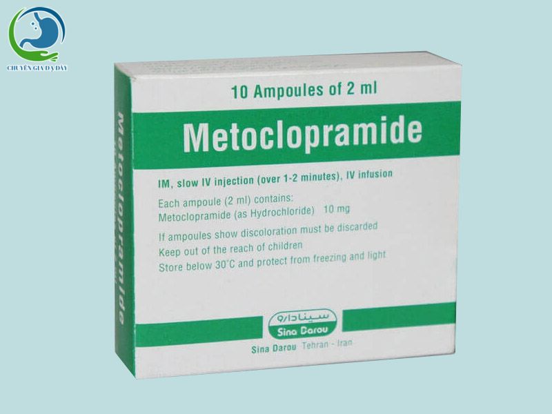 Thuốc điều trị trào ngược dạ dày thực quản Metoclopramide