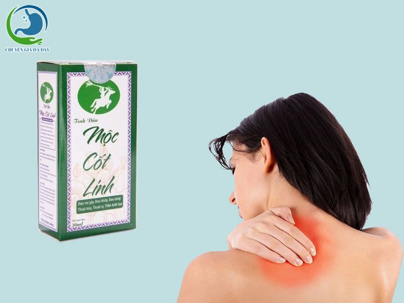 Mộc Cốt Linh sử dụng cho các đối tượng bị đau mỏi vai gáy