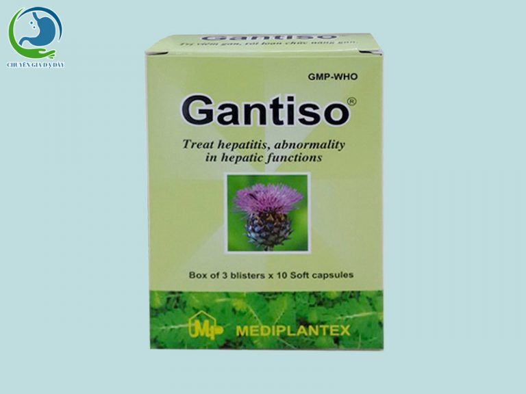 Thực phẩm trị viêm gan Gantiso