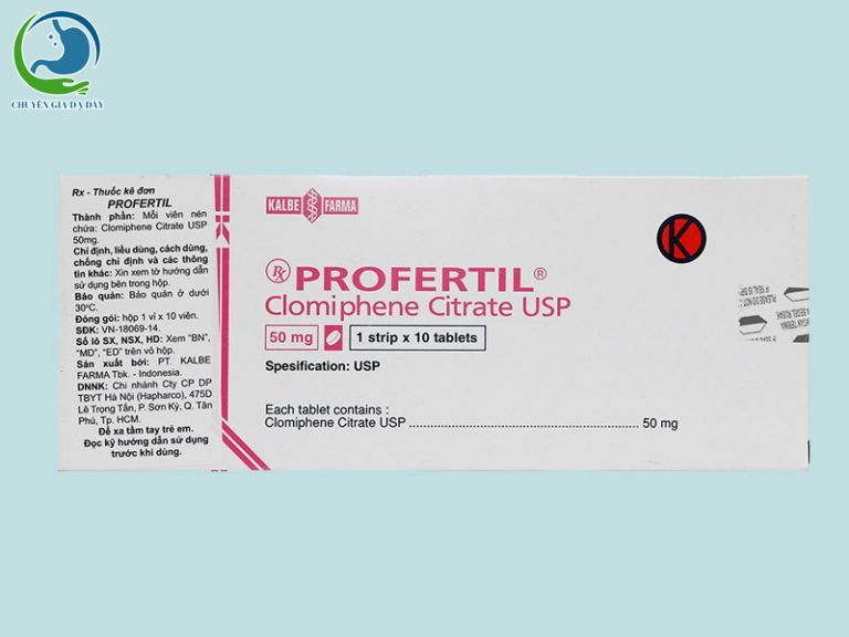 Thuốc Profertil 50mg