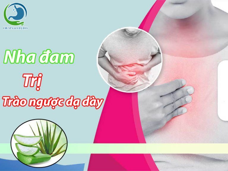 Trị trào ngược dạ dày bằng nha đam