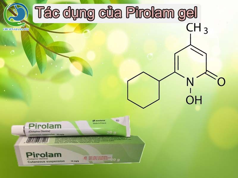 Tác dụng của Pirolam Gel