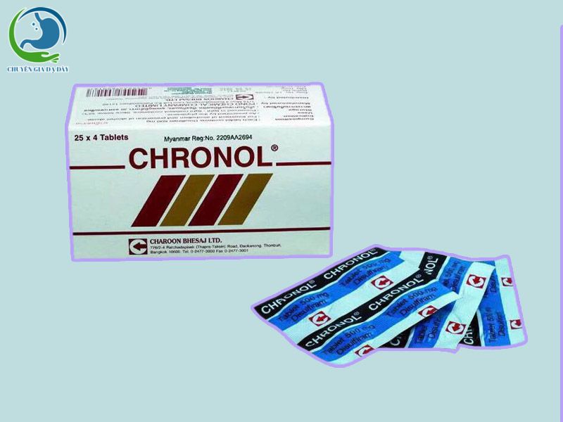 Thuốc cai rượu Chronol 500mg