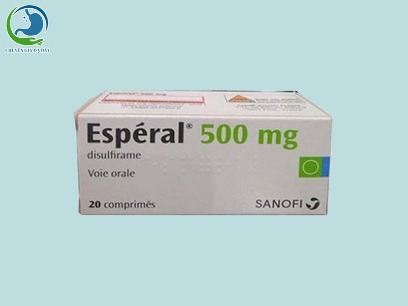 Thuốc chữa nghiện rượu Esperal 500mg