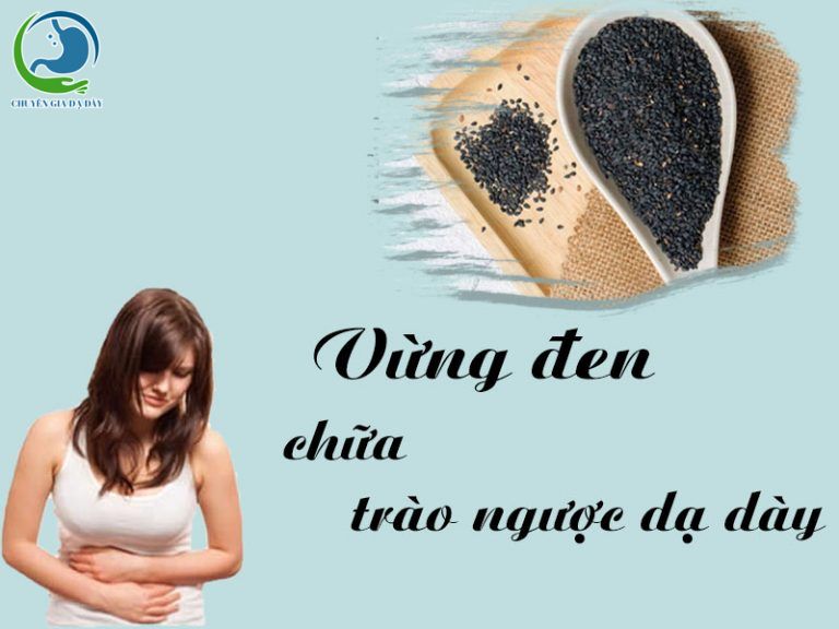 Vừng đen chữa trào ngược dạ dày
