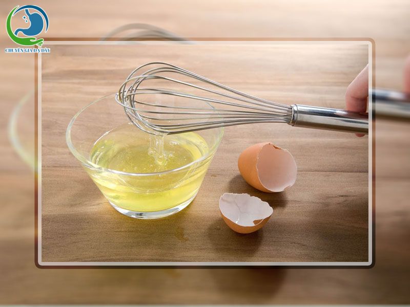 Lòng trắng trứng giúp giảm được đáng kể các triệu chứng của trào ngược dạ dày