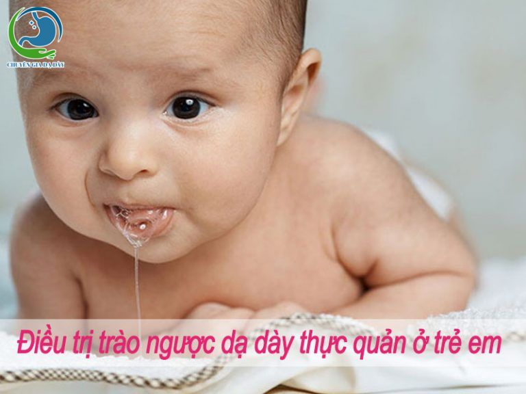 Điều trị trào ngược dạ dày thực quản ở trẻ em