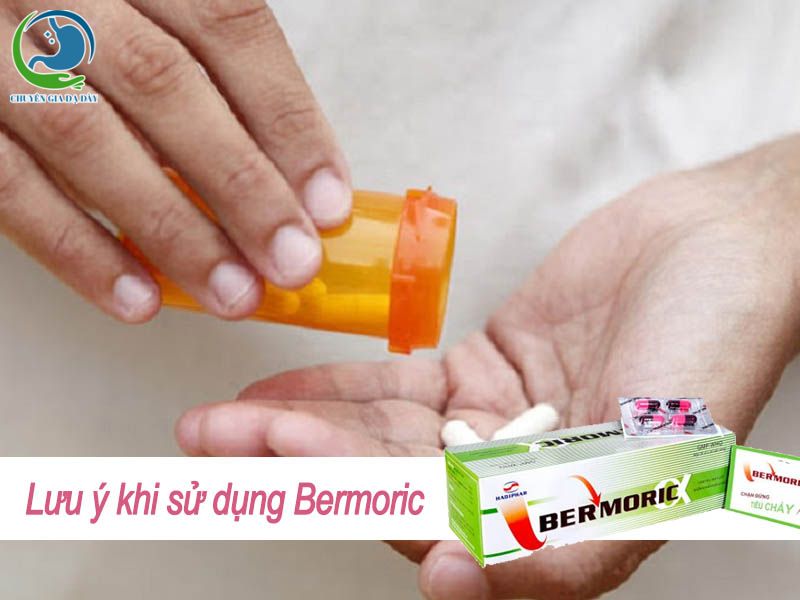Những điều cần chú ý khi sử dụng thuốc Bermoric