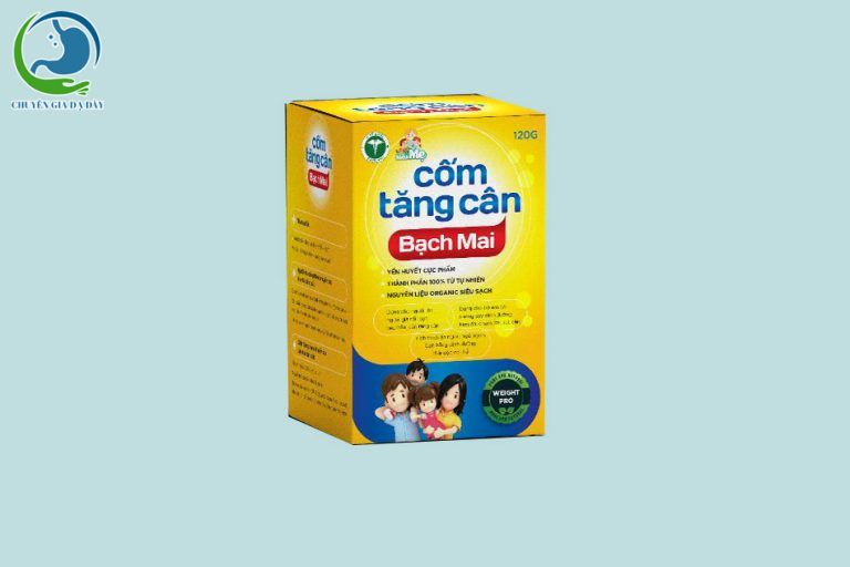 sản phẩm cốm tăng cân Bạch Mai