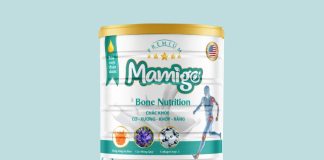 Sữa non xương khớp thảo dược Mamigo Bone Nutrition