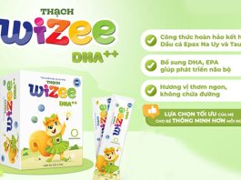 Thạch Wizee DHA++ là công thức hoàn hảo cho trẻ phát triển trí não khi kết hợp giữa Dầu cá Epax Na Uy và Taurin