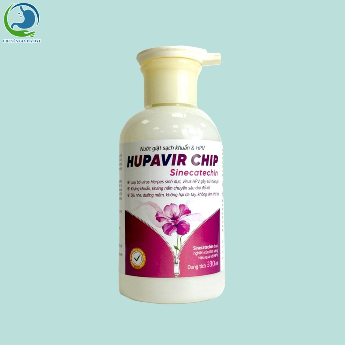 Nước giặt sạch khuẩn & HPV Hupavir Chip